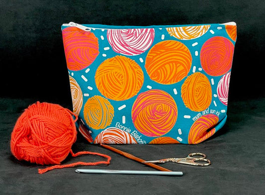 Bonnie Bishoff - Ball of Yarn Zip Pouch