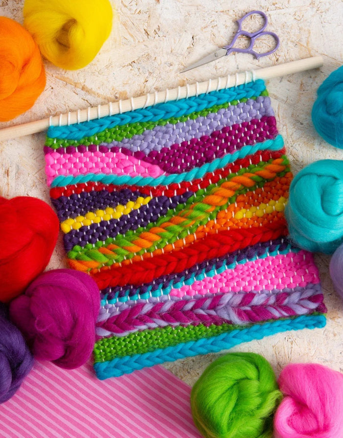 Brights Wool Bundle for Felting and Fibre Crafts, Hawthorn Handmade