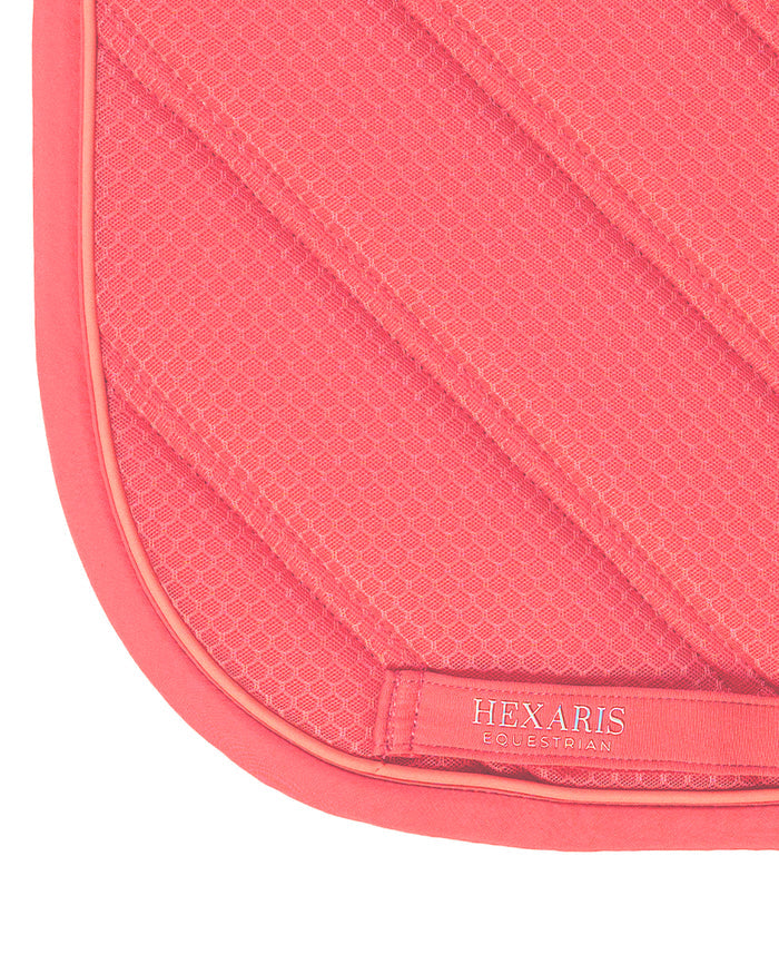 Brisa Mesh Saddle Pad - Hot Coral