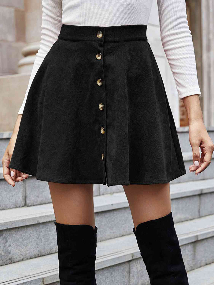 Button-Up Skirt - Madikfashions.com