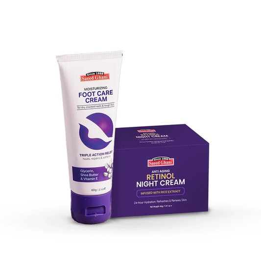 Buy Retinol Night Cream & Get Foot Care Cream Free