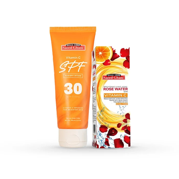Buy Vitamin C SPF 30 Lotion & Get Vitamin C Rose Water Free