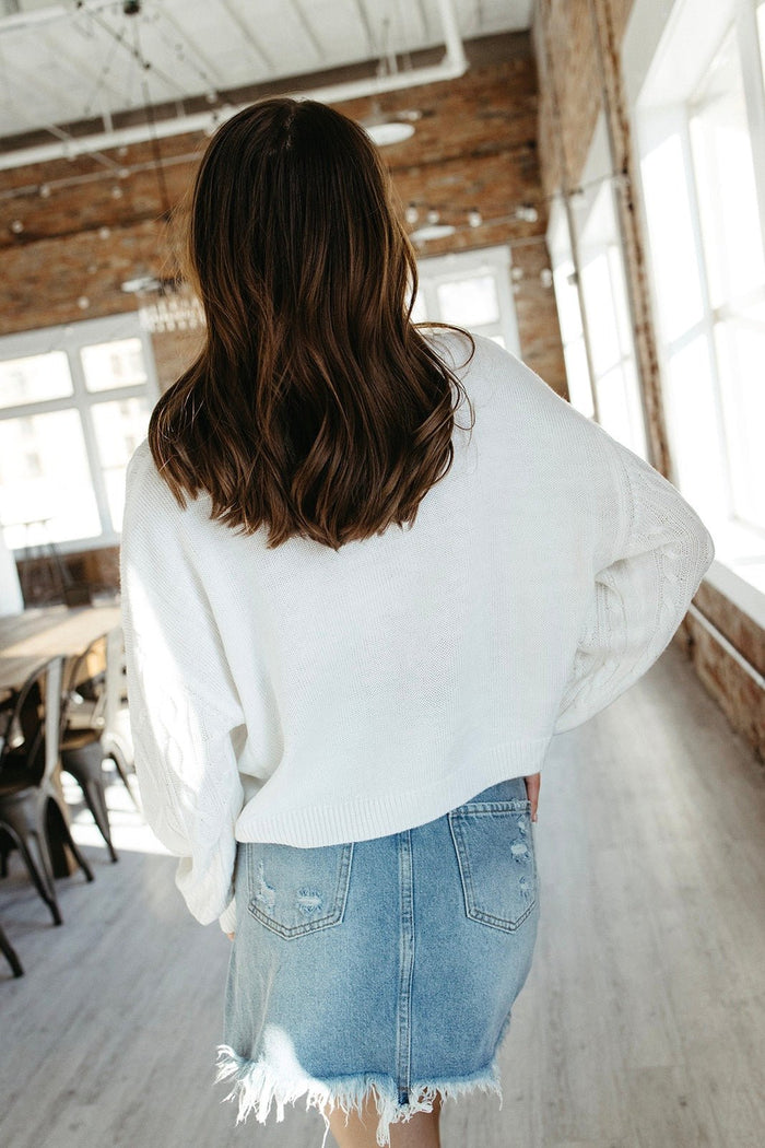 California Dreamin' Knit Sweater - FINAL SALE