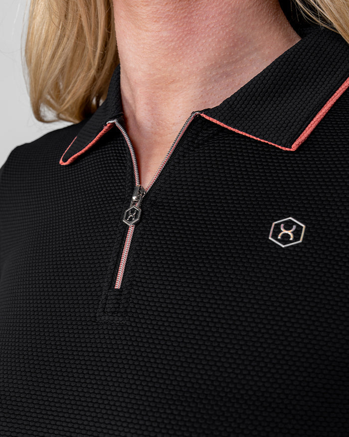 Calypso Short Sleeve Polo - Toucan Black