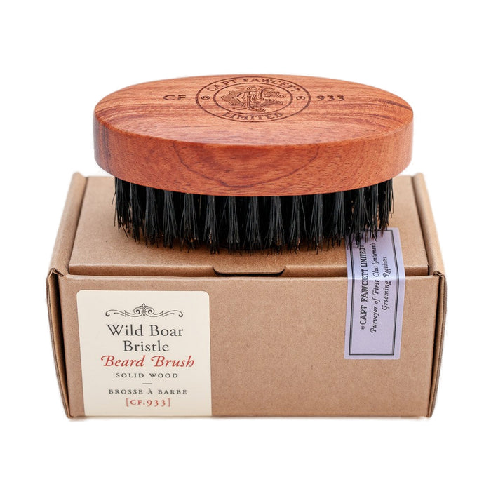 Captain Fawcett Wild Boar Bristle Beard Brush.