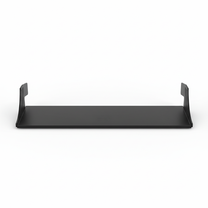 CAV D-ash Tray in matte black with angled sides, designed for use in a van dashboard area.