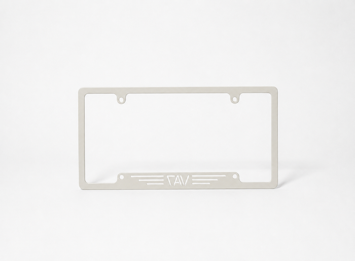 beige cav license plate cover for sprinters