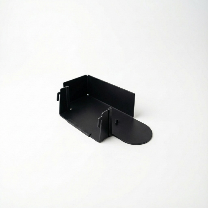 Black CAV MOLLE panel Keurig holder shown on a white background.