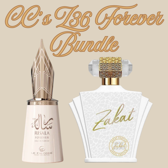 CC's Z36 Forever Bundle | Z36 By Zakat Unisex | Risala Forever By Le Falcone -Niche Collection- Women