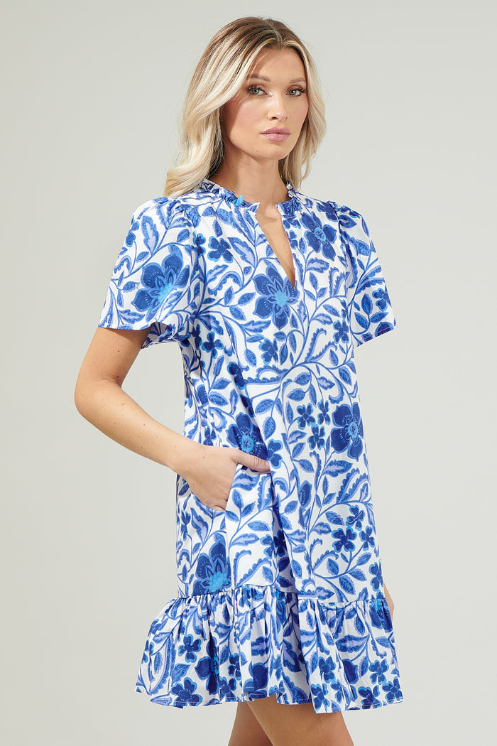 Celeste Floral Mini Dress
