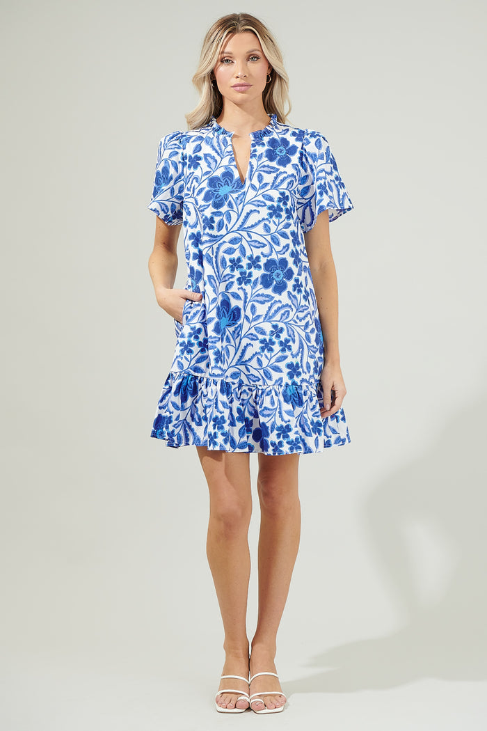 Celeste Floral Mini Dress