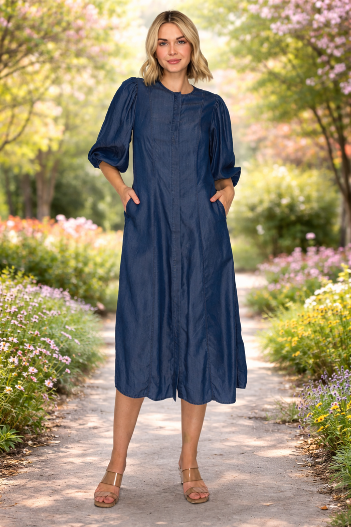 Chambray Denim Dress FINAL SALE