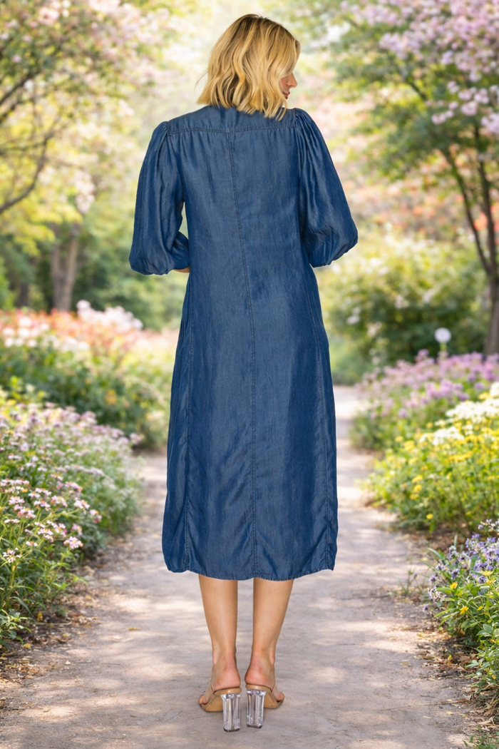 Chambray Denim Dress FINAL SALE