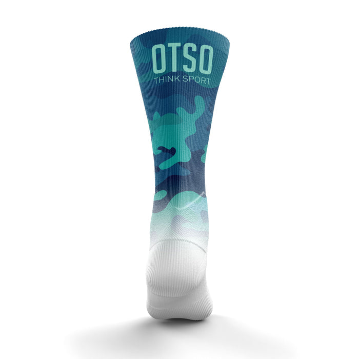 Chaussettes sublimées - Camo Blue