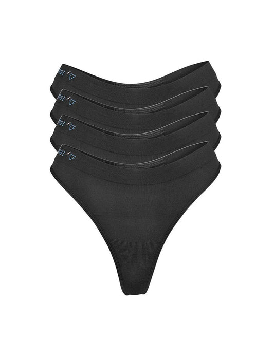 Cheeky G 4 Pack – Black | Nat'v Basics
