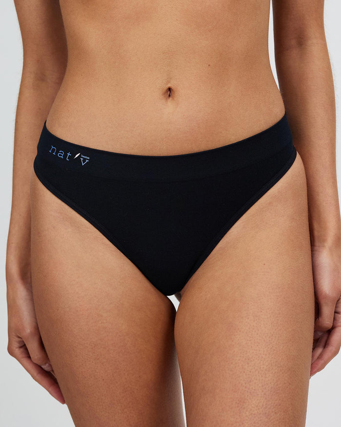Cheeky G 7 Pack – Black | Nat'v Basics
