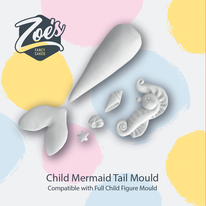 Child Mermaid Tail Mould