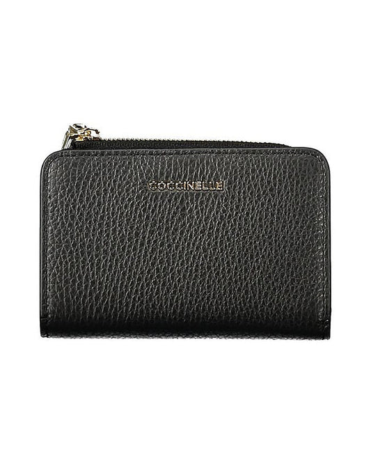Coccinelle Black Leather Women Wallet
