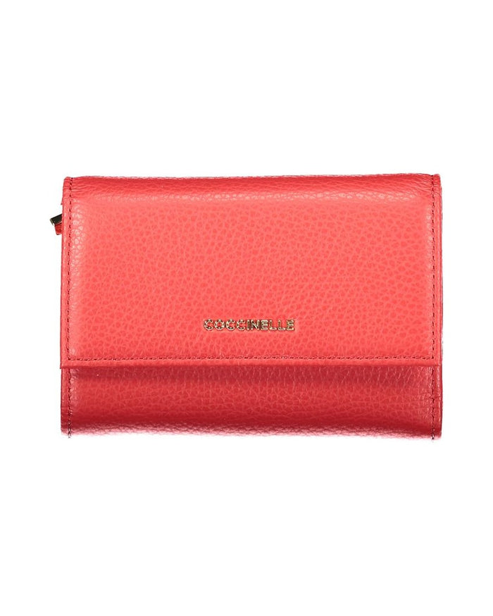 Coccinelle Rosso Leather Women Wallet