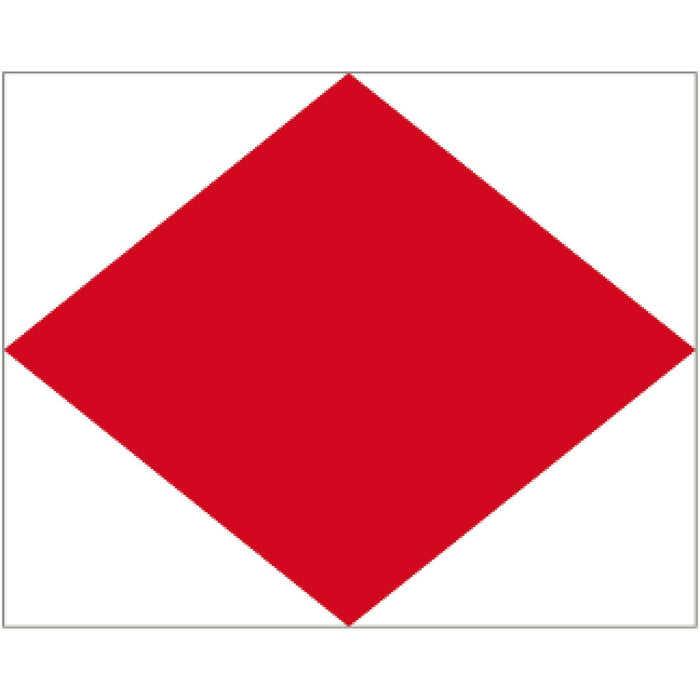 Code Flag Letter F - Foxtrot - Arthur Beale