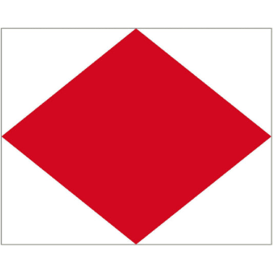 Code Flag Letter F - Foxtrot - Arthur Beale