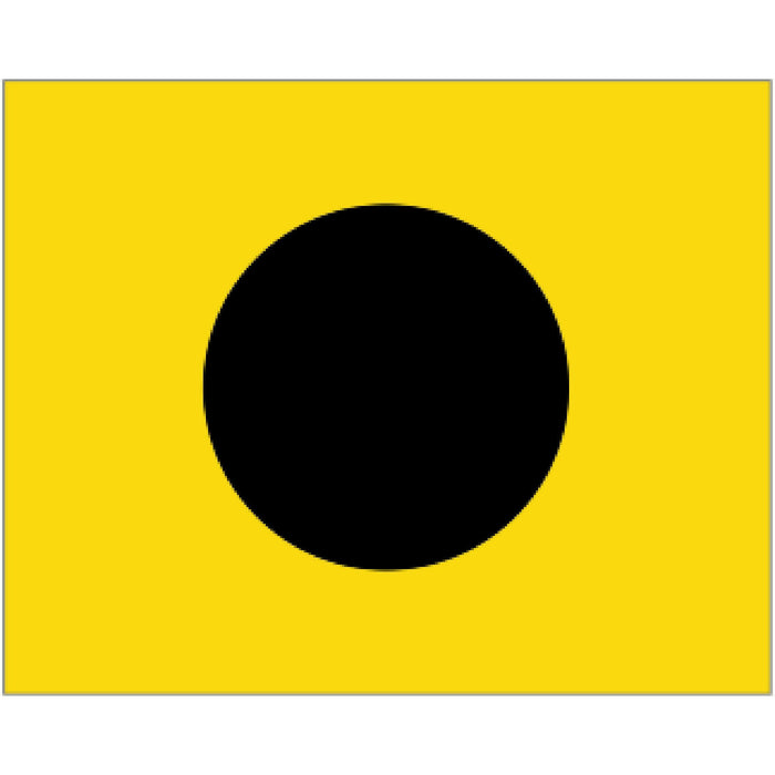 Code Flag Letter I - India - Arthur Beale