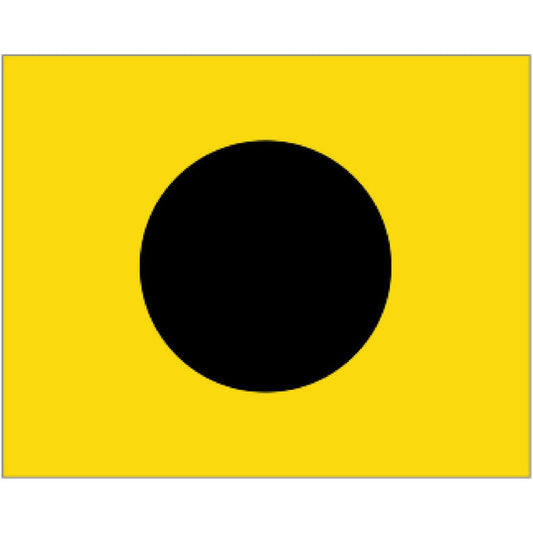 Code Flag Letter I - India - Arthur Beale