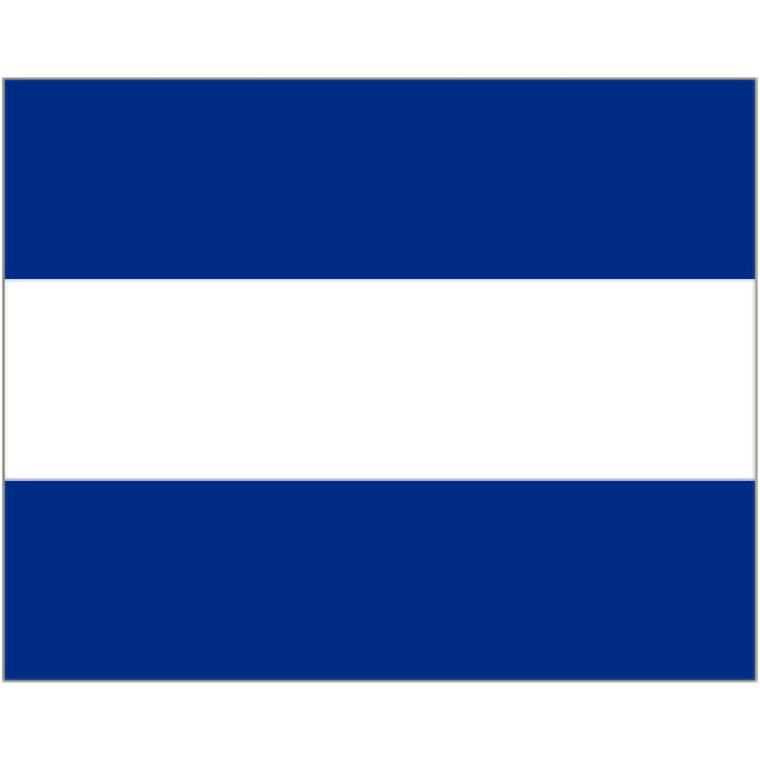 Code Flag Letter J - Juliet - Arthur Beale