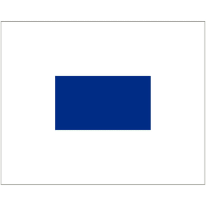Code Flag Letter S - Sierra - Arthur Beale