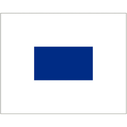Code Flag Letter S - Sierra - Arthur Beale