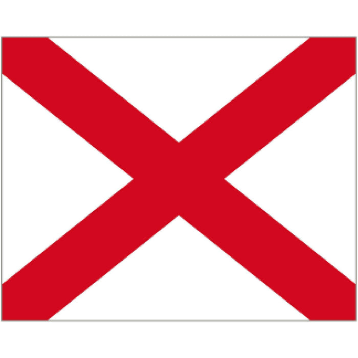 Code Flag Letter V - Victor - Arthur Beale