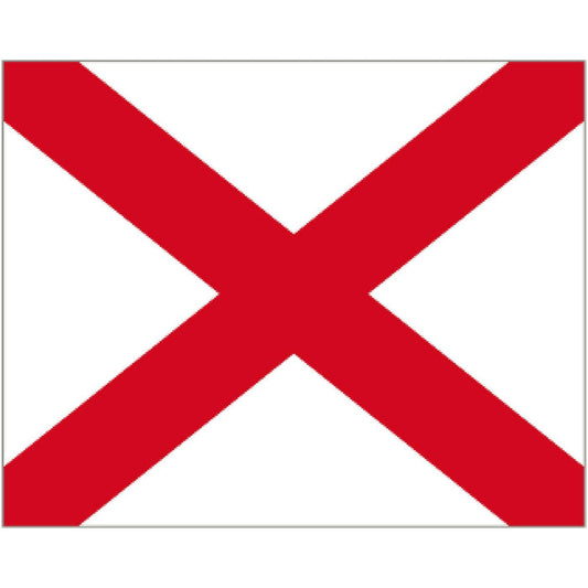 Code Flag Letter V - Victor - Arthur Beale