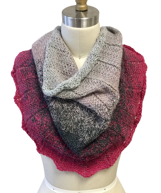 Concentric Chevron Cowl by Chuck Wilmesher