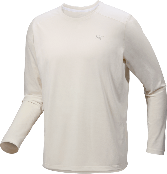 Cormac Crew Neck Shirt LS Men's Arctic Silk Heather - Arc'teryx Australia