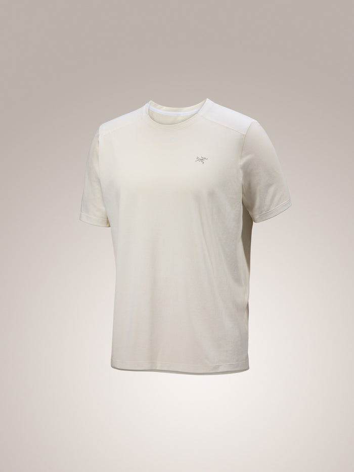 Cormac Crew Neck Shirt SS Men's Arctic Silk Heather II - Arc'teryx Australia
