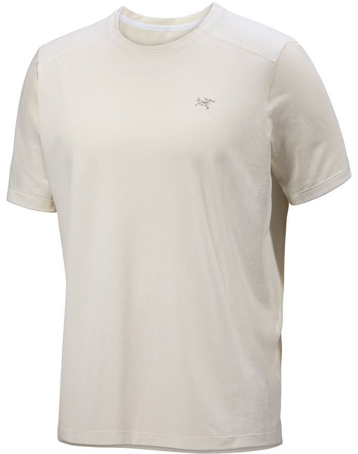 Cormac Crew Neck Shirt SS Men's Arctic Silk Heather II - Arc'teryx Australia