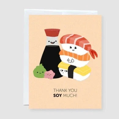 CRAFTEDVAN - Thank You Greeting Card
