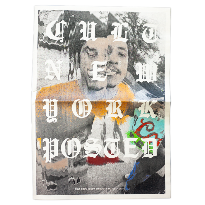 Cult x Silent "Posted" Newspaper