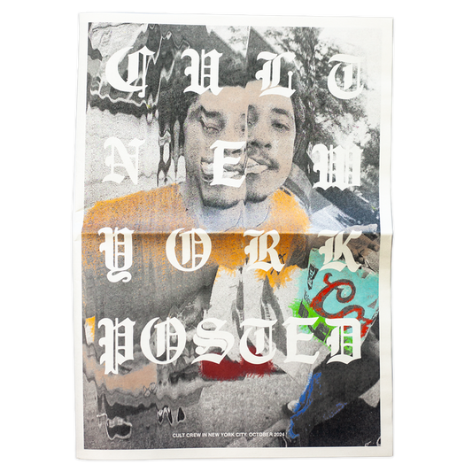 Cult x Silent "Posted" Newspaper