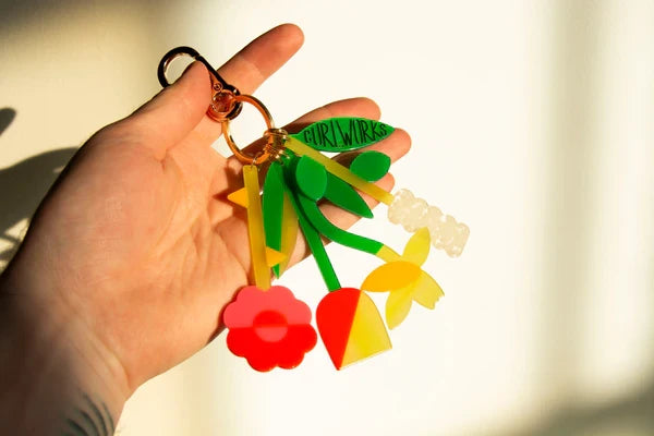 Curlworks - Keychains & Zipper Pulls