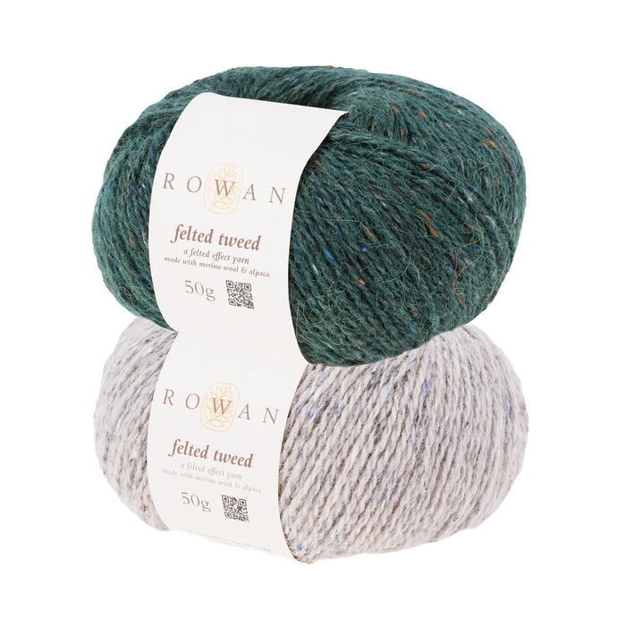 Rowan - Felted Tweed DK / XS / Pine & Clay