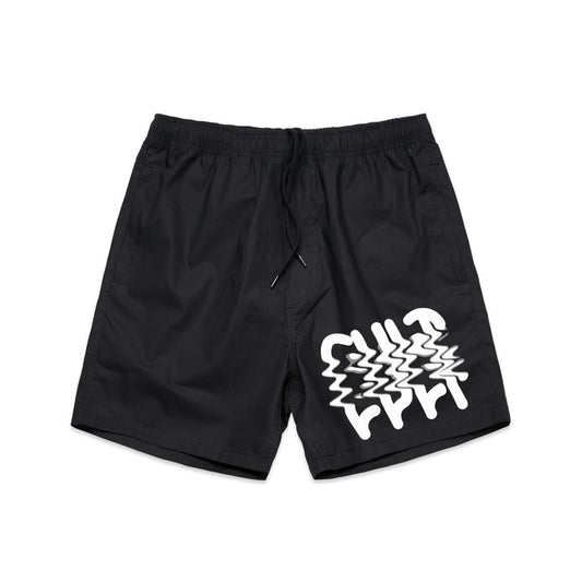 Distorted Beach Shorts