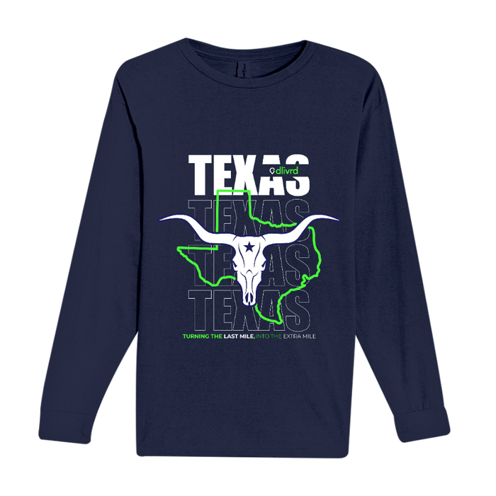 dlivrd x Texas Long Sleeve T-Shirt