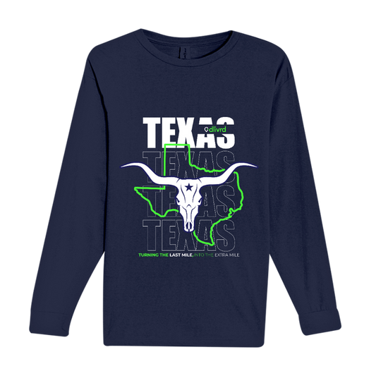 dlivrd x Texas Long Sleeve T-Shirt