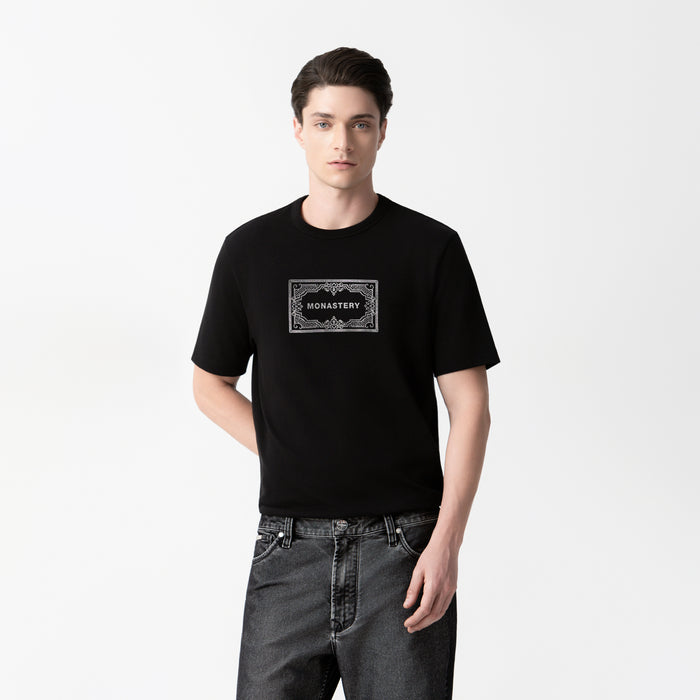 DOMINUS T-SHIRT MEN BLACK