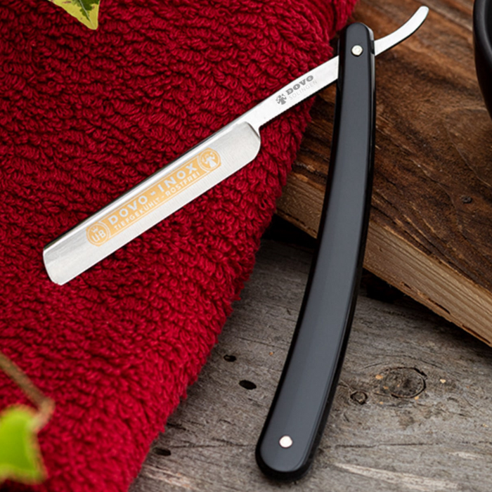 Dovo Inox 42 Straight Razor 4/8" Acrylic Stainless Steel