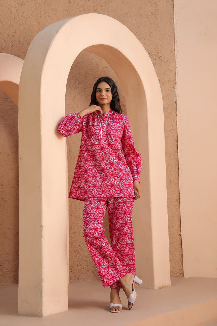 Efflorescent Cotton Co-ord Set