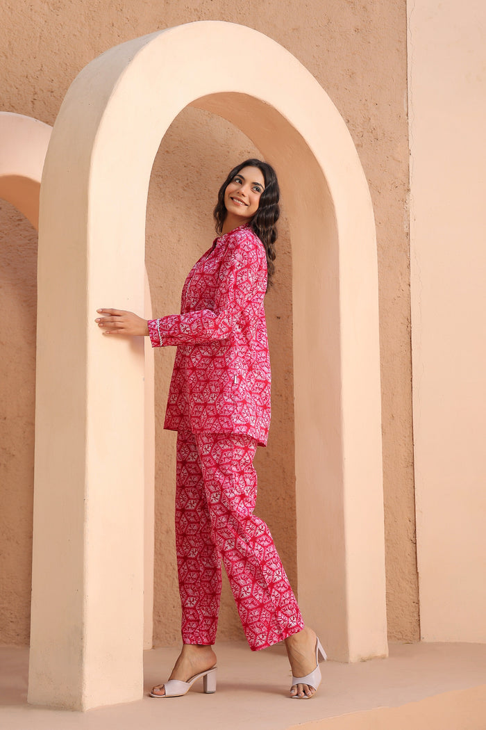Efflorescent Cotton Co-ord Set