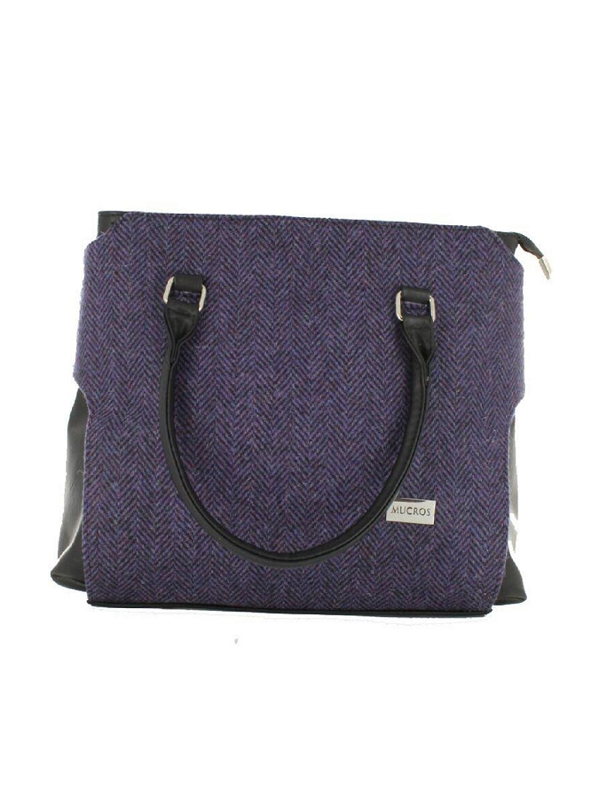 Purple Herringbone / One Size