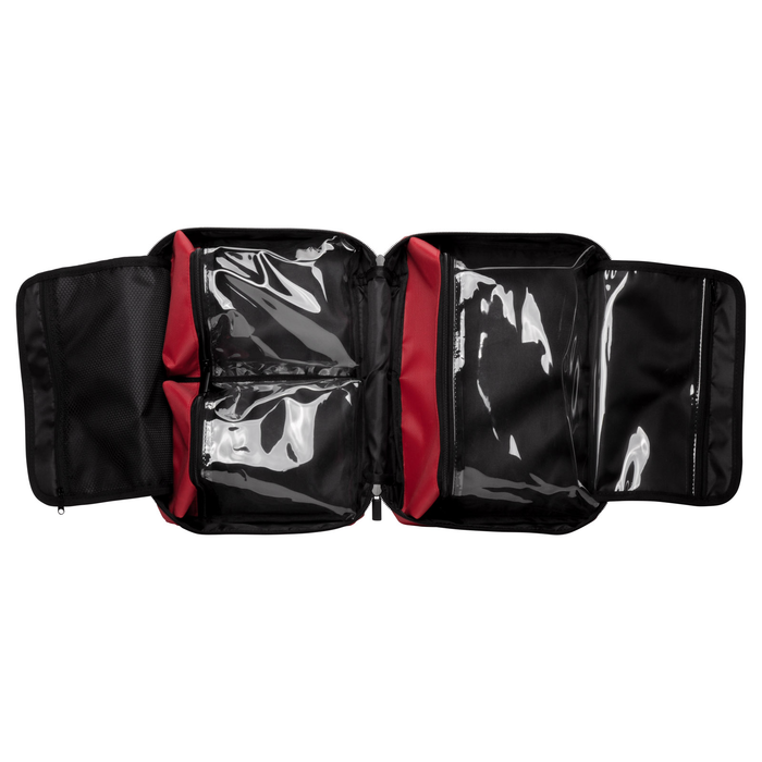 Empty Red First Aid Kit Tote W/Handles